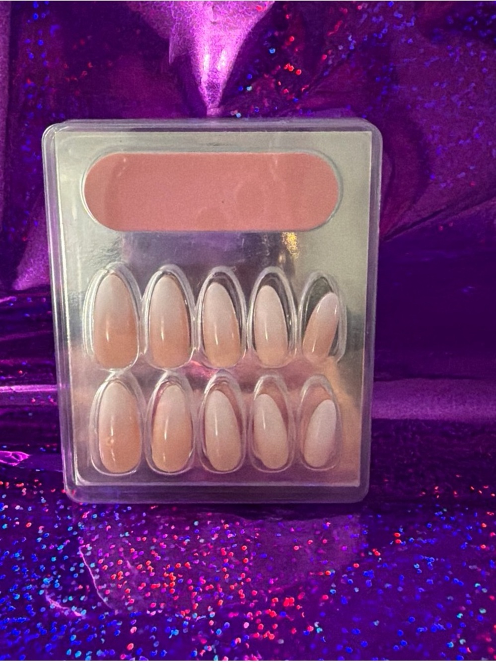 Neutral Nude Almond Press-On Nails — Ready-to-Wear Elegance